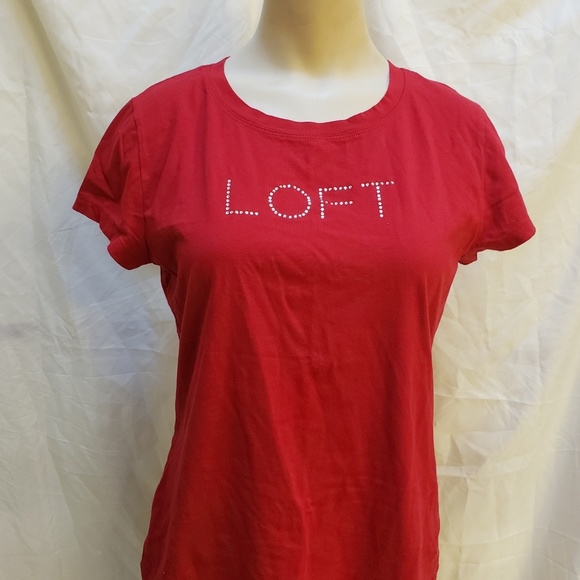 LOFT Tops - 4/$20 Ann Taylor Loft embellished t-shirt